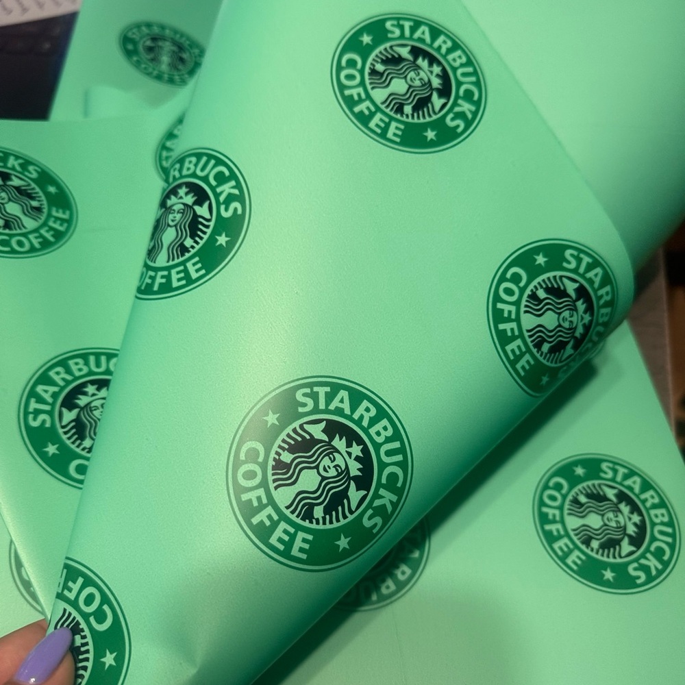 Wrapping paper Luxury Waterproof 20 sheets
Starbucks Green Logo Wrapping Paper